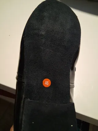 Zapatos de baile charol negros