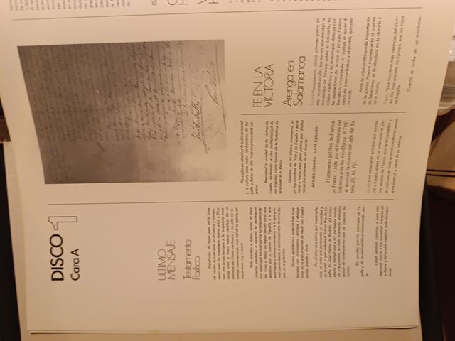 Voz y pensamiento de Franco