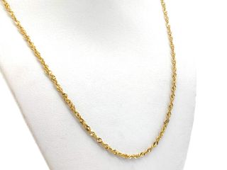 cadena oro 18k 30cm