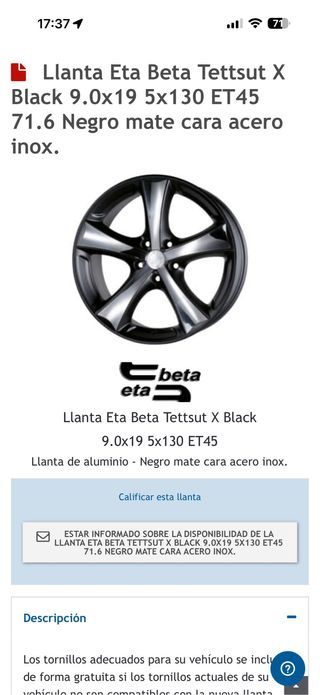 Llantas Audi Q7 5x130 R20
