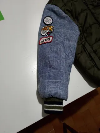 Giubbotto bimbo imbottito con cappuccio