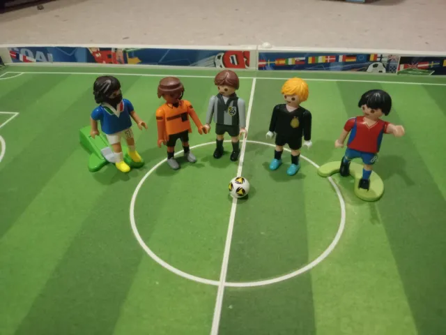 Campo de fútbol Playmobil