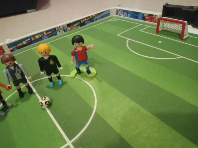 Campo de fútbol Playmobil