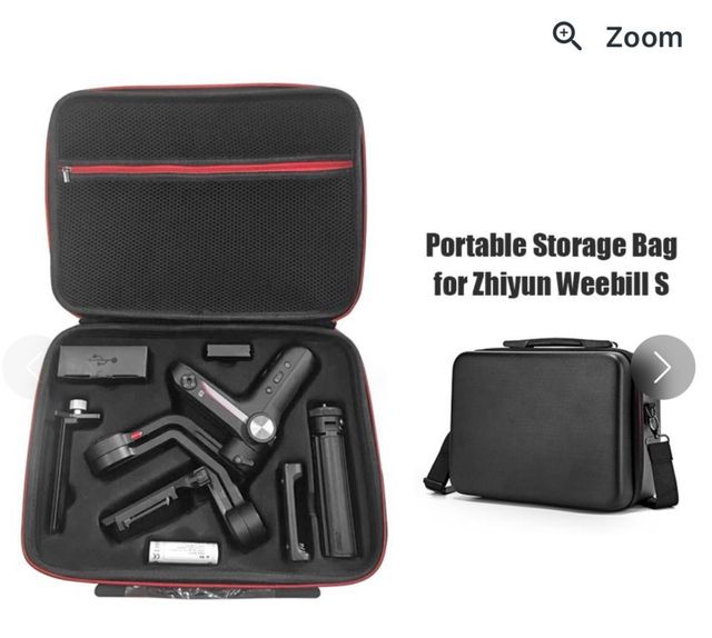 Estabilizador Zhiyun Weebill S + Estuche