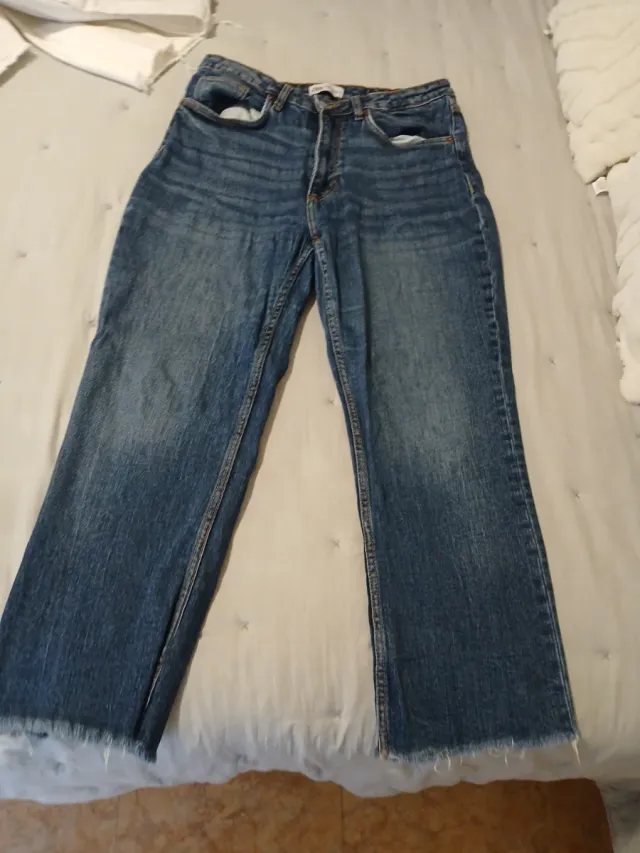 Vaqueros largos azules