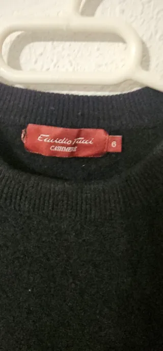 Chaleco Emidio Tucci Cachemira Negro