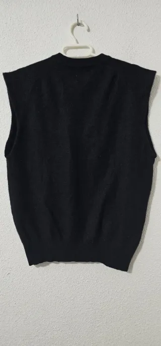 Chaleco Emidio Tucci Cachemira Negro