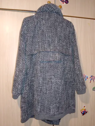 Abrigo Mujer FUHUA Negro/Gris Talla L