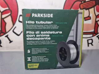 4 Cajas  Hilo tubular Parkside 0,8 mm Acero Inoxid
