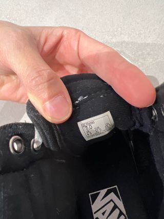 Zapatillas Vans Negras Talla 37