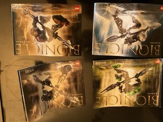 Lego Bionicle 4 scatole: 8587+8588+8589+8591