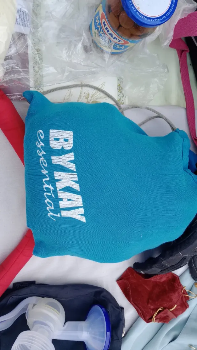 Mochilas portabebés, fular y andador.