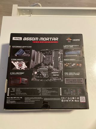 Placa Base MSI B550M Mortar AMD AM4