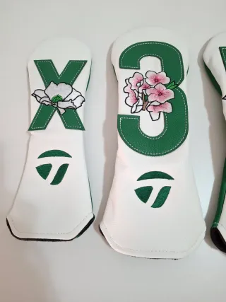 4 Fundas de Palos de Golf Blancas