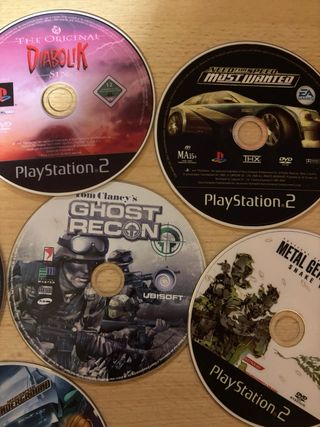 PlayStation 2 Giochi DVD (Action, Racing, Shooter)