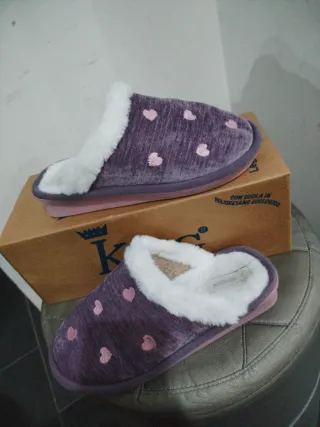 Pantofole invernali donna K. n.38