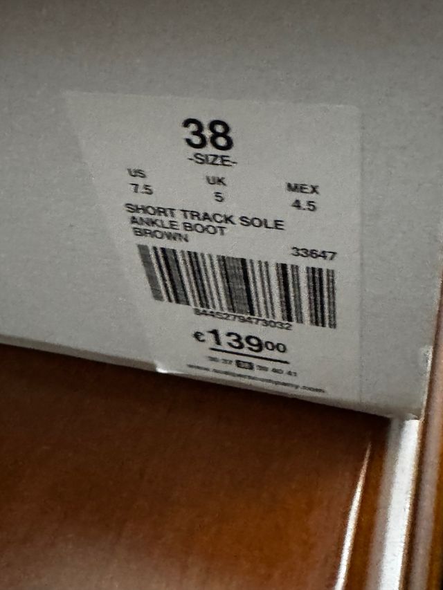 Botas Scalpers Marrones Talla 38