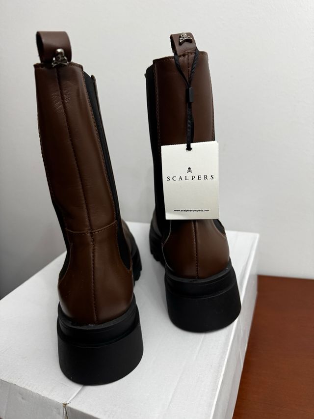 Botas Scalpers Marrones Talla 38