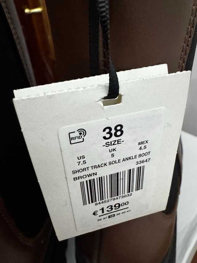 Botas Scalpers Marrones Talla 38