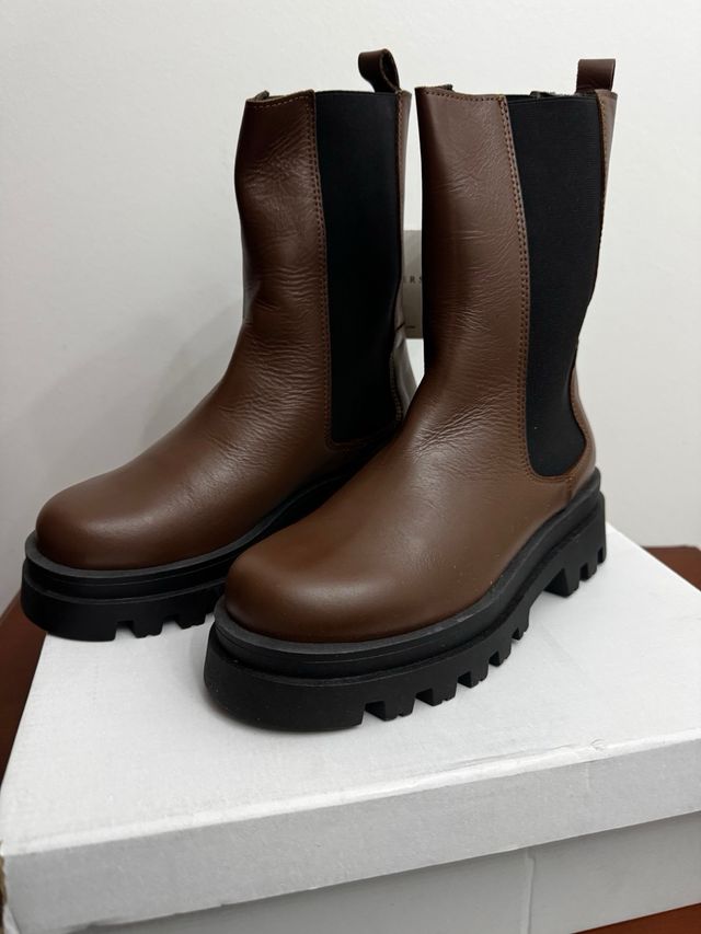Botas Scalpers Marrones Talla 38