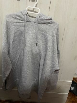 Sudadera gris talla única