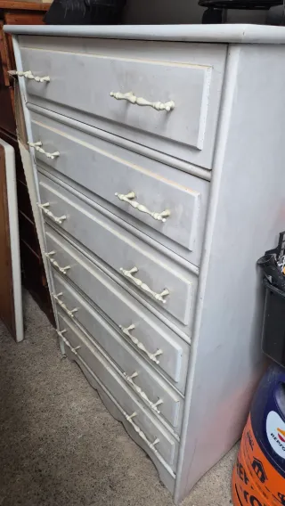 Cómoda 7 cajones para restaurar