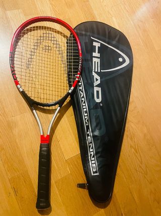 Raqueta Tenis Head Titanium Prolite un uso