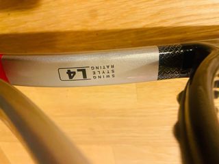 Raqueta Tenis Head Titanium Prolite un uso