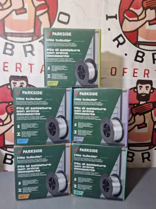 5 Cajas Hilo soldador Parkside Nuevo