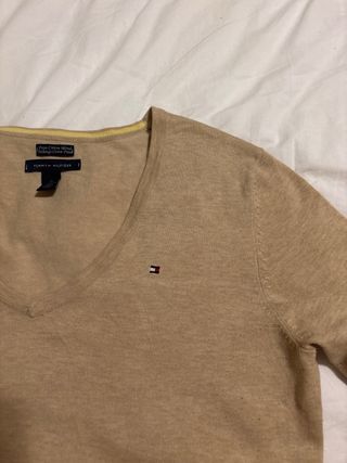 Jersey Tommy Hilfiger Mujer Beige
