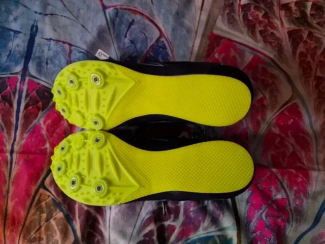 Zapatillas Kalenji Talla 41 Negras y Amarillas