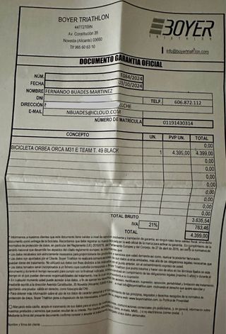 Orbea Orca M31eTEAM 2024