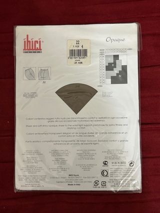 Collant Ibici Opaque Beige Taglia 4