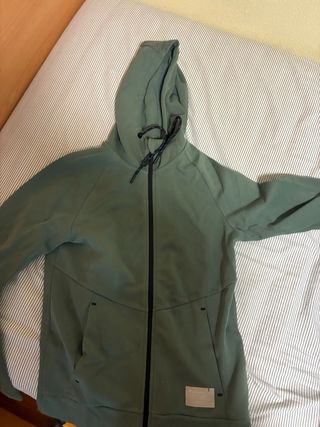 Chaqueta juvenil verde militar