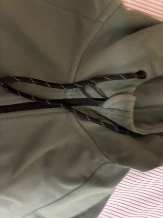 Chaqueta juvenil verde militar