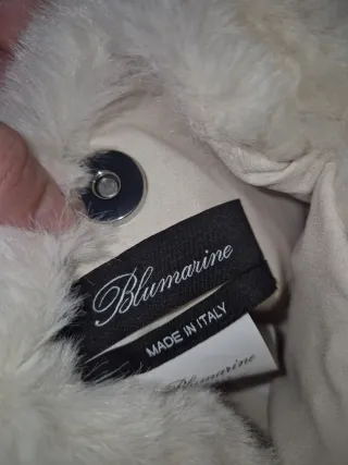 Borsa Blumarine Cuore Pelo Bianco