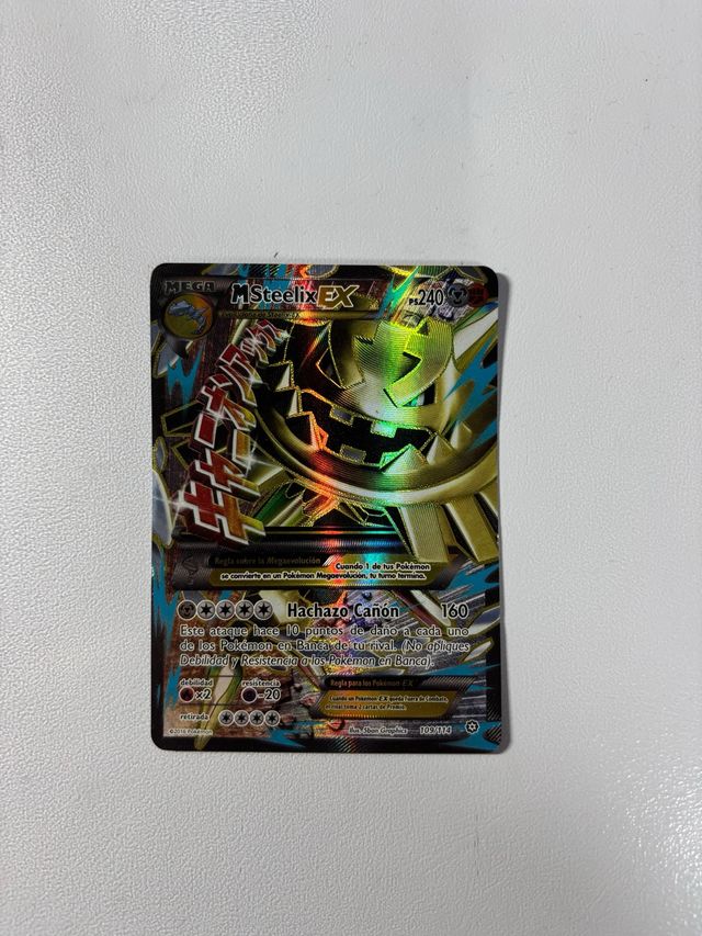 Carta Pokémon M Steelix EX (Mega Steelix ) 109/114