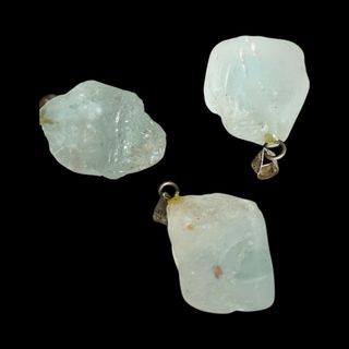 3 Aguamarinas Colgantes