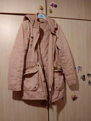 Chaqueta Beige/Rosa Talla M