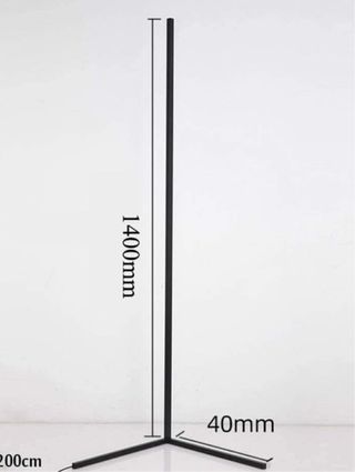 Lampada LED terra nera luce blu