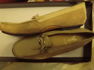 Mocasines Yanco Mujer Beige