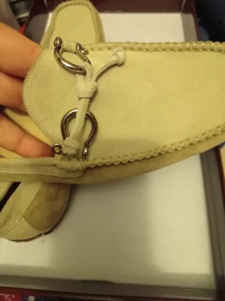 Mocasines Yanco Mujer Beige