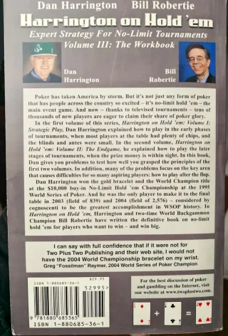 Libro Poker Harrington on Hold'em Vol III