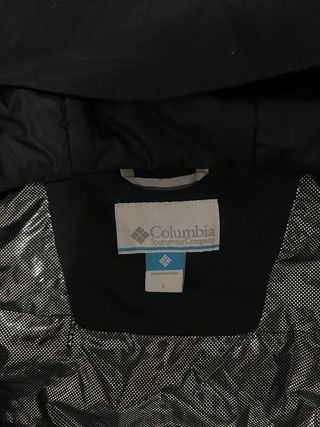 Chaqueta Columbia Negra Esquí