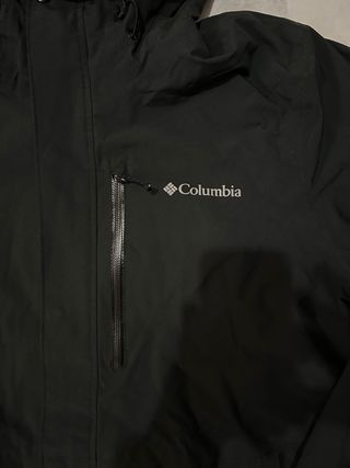 Chaqueta Columbia Negra Esquí