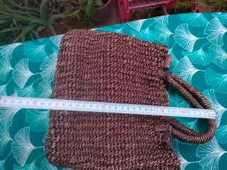 Bolso vintage tejido años 60