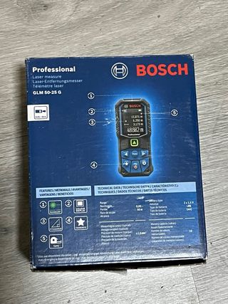 Medidor Láser Bosch GLM 50-25 G