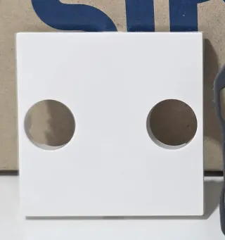 SIMON 270. BLANCO Y NEGRO MATE.