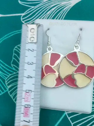 Pendientes vintage chapados en plata