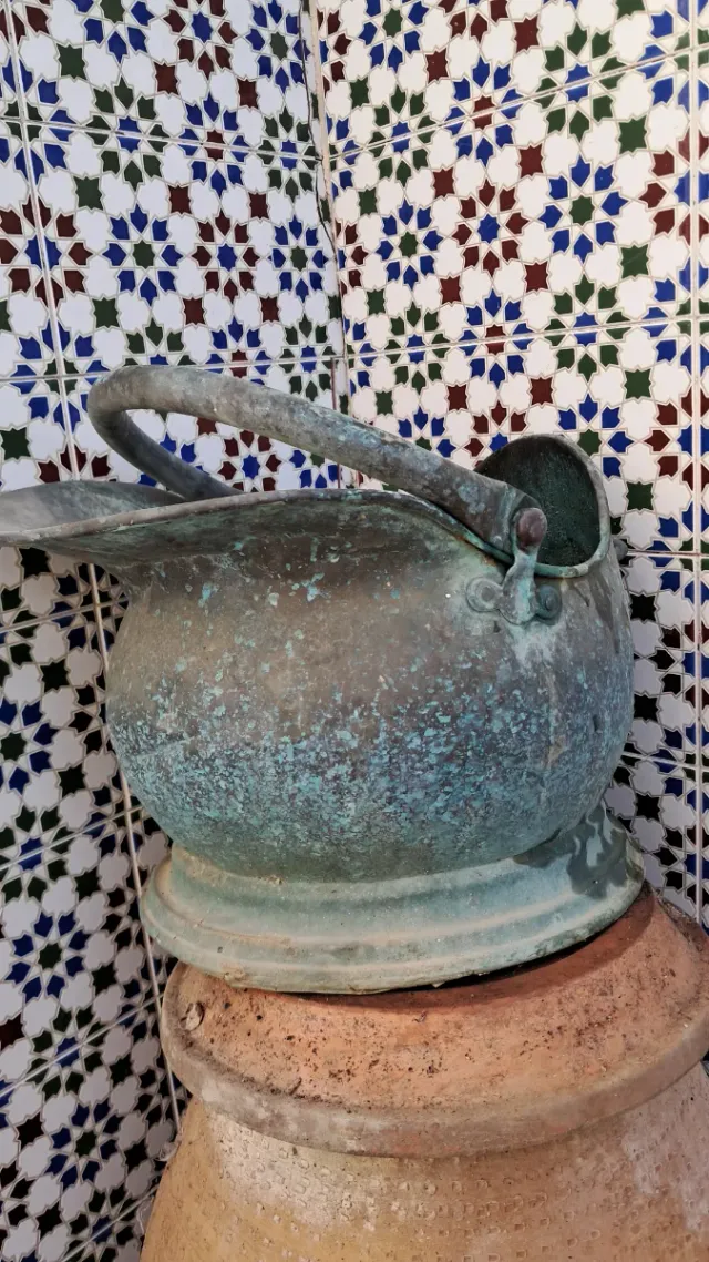 Juego de macetas de cerámica y barro